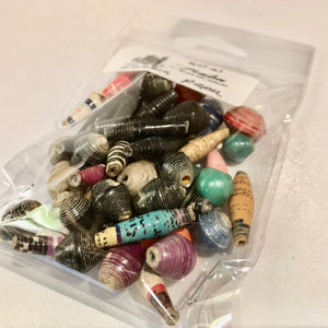 Zambia Paper Beads (Small)