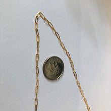 Load image into Gallery viewer, Gold Filled Drawn Flat Cable Chain, Chain, 5.4MM
