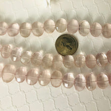 Load image into Gallery viewer, Rose Quartz Ovals, 8&quot; Strand, 17 MM x 12 MM
