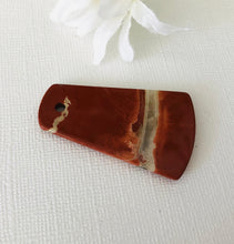 Load image into Gallery viewer, Natural Red Jasper Pendant, 46 MM
