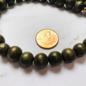 Round Wood Beads, 8 MM