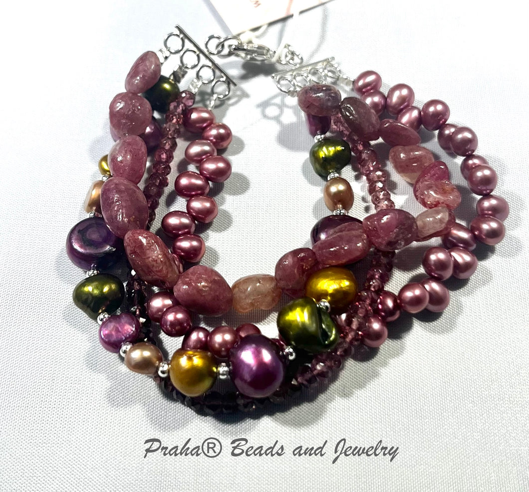 Multi Strand Pearl Bracelets – Bourdage Pearls