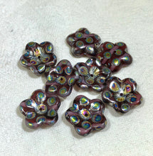 Load image into Gallery viewer, Puffed Flower Beads, Various Colors, Czech 15MM
