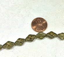 Load image into Gallery viewer, Czech Glass Marquis Table Cut Beads 12MM
