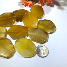 Load image into Gallery viewer, Huge Golden Agate Slices, 40MM x 30M
