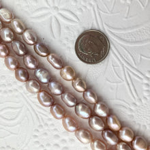 Load image into Gallery viewer, Pink Pastel Oval Freshwater Pearls, 10 MM
