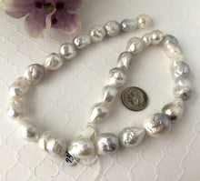 Load image into Gallery viewer, White Baroque Oval Freshwater Pearls, 13MM - 20MM
