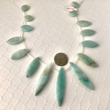 Load image into Gallery viewer, Large Amazonite Daggers, 18 MM - 60 MM
