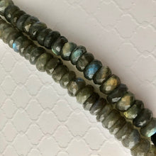 Load image into Gallery viewer, Large Labradorite Rondells, 12 MM

