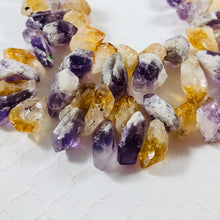 Load image into Gallery viewer, Large Amethyst-Citrine Raw Nuggets, 10 - 15 MM x 10 - 25 MM
