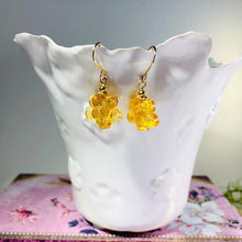 Load image into Gallery viewer, Gold Flower Murano Glass Earrings in 14K Gold Fill
