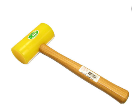 Plastic and Wooden Mallet, Hammer