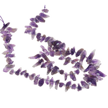 Load image into Gallery viewer, Amethyst Rough Top-Drilled Chips, 10 MM - 20 MM
