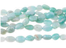 Load image into Gallery viewer, Peruvian Amazonite Pebbles, 8 x 10 MM
