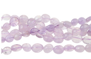 Lavender Amethyst Pebbles, 8 - 10 MM