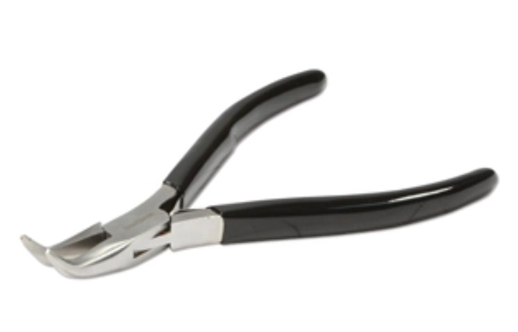 BeadSmith® Bent Chain Nose Plier with Spring
