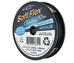 Soft Flex Medium Black Onyx, 100 FT