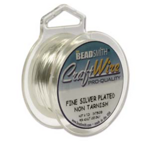 Craft Wire, Silver Tone, 26 Gauge Dead Soft
