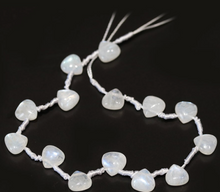 Load image into Gallery viewer, Moonstone Briollet Drops, 8 MM x 20 MM x 4 MM
