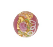 Load image into Gallery viewer, Murano Wedding Cake Pink Round, 12MM

