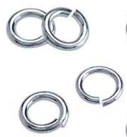 Sterling Silver 4.5mm Open Jump Ring