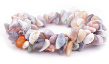 Load image into Gallery viewer, Pink Natural Botswana Agate Chips - 9 MM - 15 MM
