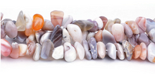 Load image into Gallery viewer, Pink Natural Botswana Agate Chips - 9 MM - 15 MM
