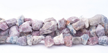 Load image into Gallery viewer, Silver Watermelon Tourmaline Rough Nuggets, 8 x 10MM x 10 - 14 MM

