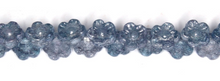 Load image into Gallery viewer, Glass Flower Side Drilled Beads, Various Colors Czech 6MM

