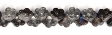 Load image into Gallery viewer, Czech Pressed Glass Small Flat Flower Bead, 7MM
